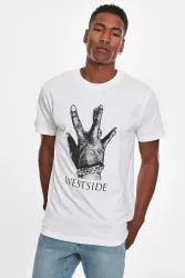 Upscale T-Shirt - White M Herren