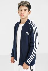 Adidas Originals Adicolor Superstar Trainingsjacke - Indigo Navy 152 Kids