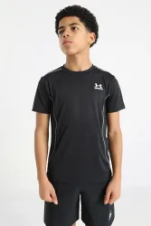 Under Armour Tech Sport T-Shirt - Black M Kids