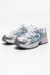 New Balance G530 Core Sneaker - White + Light Blue + Silver EU38 Kids