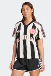 Adidas Originals Summer Glow T-Shirt - Wonder White + Black XS Damen