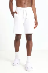 U.S. Polo Assn. Bald Sweatshorts - White L Herren