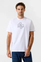 Guess T-Shirt - White M Herren