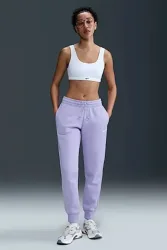 Nike Sportswear Phoenix Fleece Sweathose - Ice Lilac M Damen