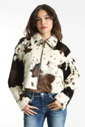 Noisy May NMCOLE Hairy leichte Jacke - Birch S Damen