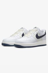 Nike Air Force 1 '07 Sneaker - White + Obsidian EU41 Herren