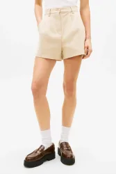 Tommy Jeans Chino Shorts - White Clay 27 Damen