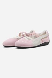 Puma Speedcat Wildleder Ballerina - Whisp Of Pink + White EU39 Damen