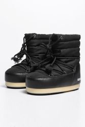 Moon Boot EVX Light Nylon Puffer Schneestiefelette - Black EU39/40 Damen
