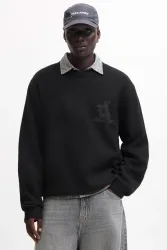 Jack & Jones JCOLEGACY Strickpullover - Black S Herren