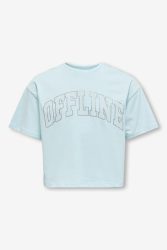 Only KOGRINI Oversize T-Shirt - Starlight Blue 134-140 Damen
