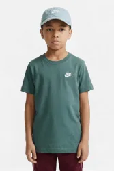 Nike T-Shirt - Mineral Slate L Kids