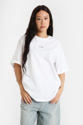 The North Face Oversize T-Shirt - White M Damen