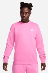 Nike Sportswear Club Sweatshirt - Playful Pink M Herren