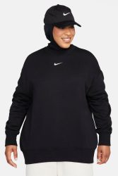 Nike Sportswear Phoenix Fleece Oversize Sweatshirt - Black M Damen