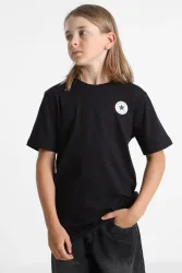 Converse T-Shirt - Black L Kids