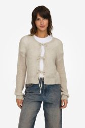 Only Muline Strickjacke - Whitecap Gray M Damen
