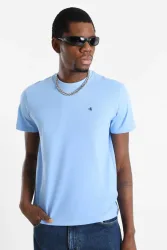 Calvin Klein Jeans - T-Shirt, für Herren, Himmelblau, Größe M
