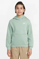 Nike Club Fleece Kapuzensweatshirt - Steam XL Kids