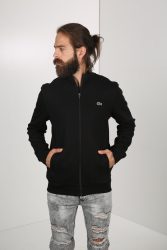 Lacoste - Sweatjacke, für Herren, Schwarz, Größe M