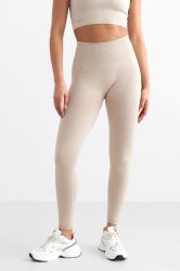 Aimn Seamless Leggings - Beige Heather M Damen