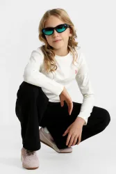 U.S. Polo Assn. Blue Langarmshirt - Offwhite 12 Kids