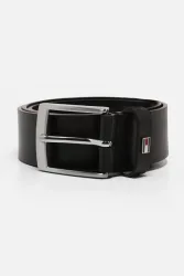 Tommy Jeans Ledergürtel - Black 95 Herren