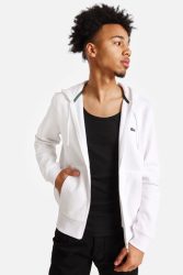 Lacoste Kapuzensweatjacke - Weiss S Herren