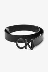 Calvin Klein Buckle Ledergürtel - Black 95 Herren