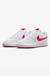 Nike Court Vision Next Nature Sneaker - White + University Red EU39 Herren