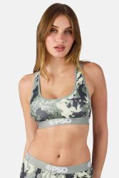 PSD Underwear Sport-Bralette - Sage Camo S Damen