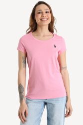 U.S. Polo Assn. Lucy T-Shirt - Pink M Damen
