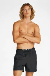 Calvin Klein Swimwear Medium Double Badeshorts - Black L Herren