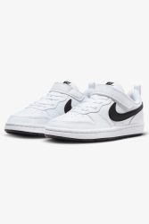 Nike Court Borough Recraft Kids Sneaker - White + Black EU33.5
