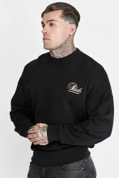 Siksilk Sweatshirt - Black L Herren