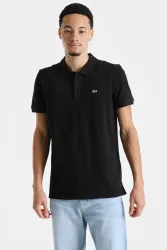 Tommy Jeans Poloshirt - Black S Herren