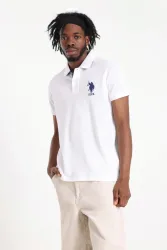 U.S. Polo Assn. Kory Poloshirt - White M Herren