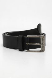 Calvin Klein Jeans Ledergürtel - Black 90 Herren