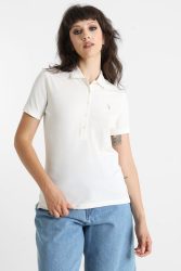 U.S. Polo Assn. Poloshirt - Offwhite XS Damen