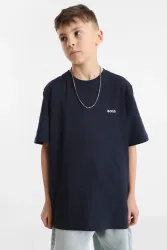 Boss T-Shirt - Navy 12 Kids