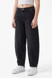Only KOGCOMET Barrel Fit Jeans - Washed Black 152 Kids