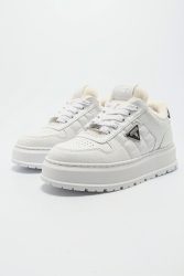 Guess Terria Gefütterte Plateau Sneaker - White EU38 Damen