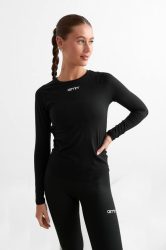 Aimn Langarmshirt - Black S Damen