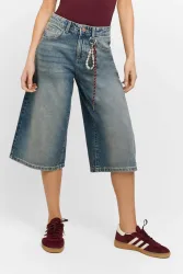 Tally Weijl Jeans Bermudashorts - Dark Blue Denim 32 Damen