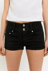 Tally Weijl Jeansshorts - Black 32 Damen