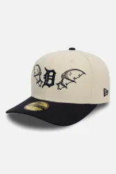New Era 59Fifty Cap - Light Beige + Navy 7 1/4 Herren