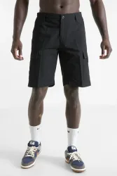 Carhartt WIP Aviation Cargoshorts - Black Rinsed 30 Herren