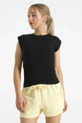 Noisy May NMLEGA T-Shirt - Black XS Damen