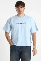 Karl Kani T-Shirt - Light Blue XL Herren