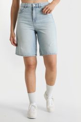Tally Weijl Jeans Bermudashorts - Light Blue Denim 36 Damen